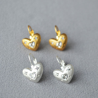 Käsintehty vintage Kulta Korvarengas