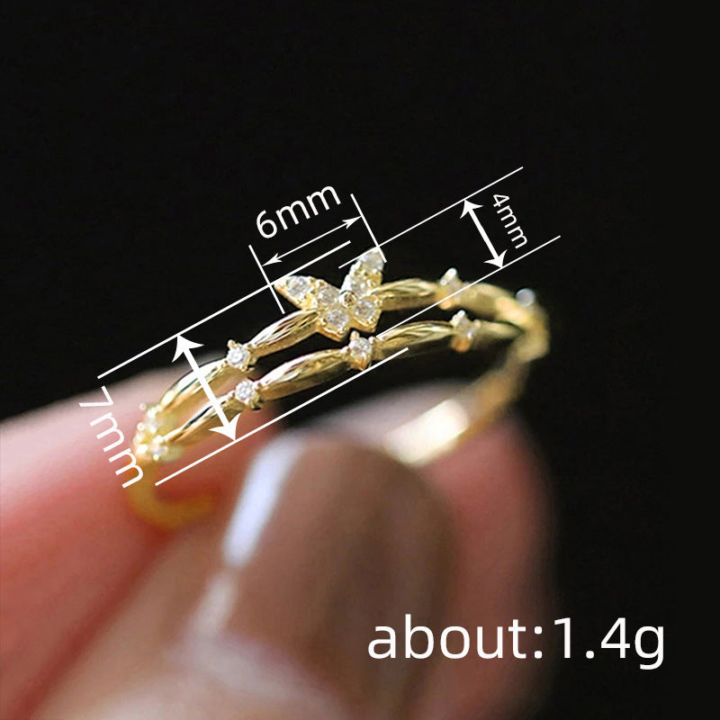 Herkkä käsityö Sormus