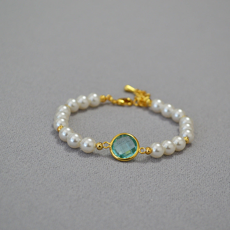 Käsintehty vintage Helmi Rannekoru