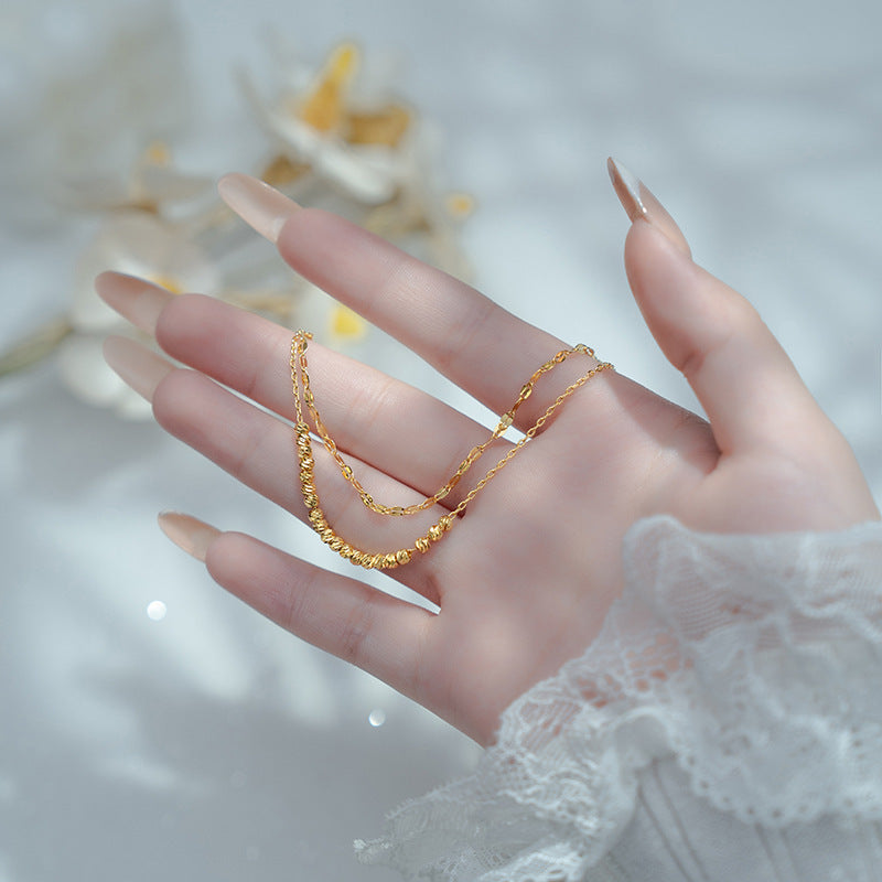 Käsintehty vintage Kulta Rannekoru