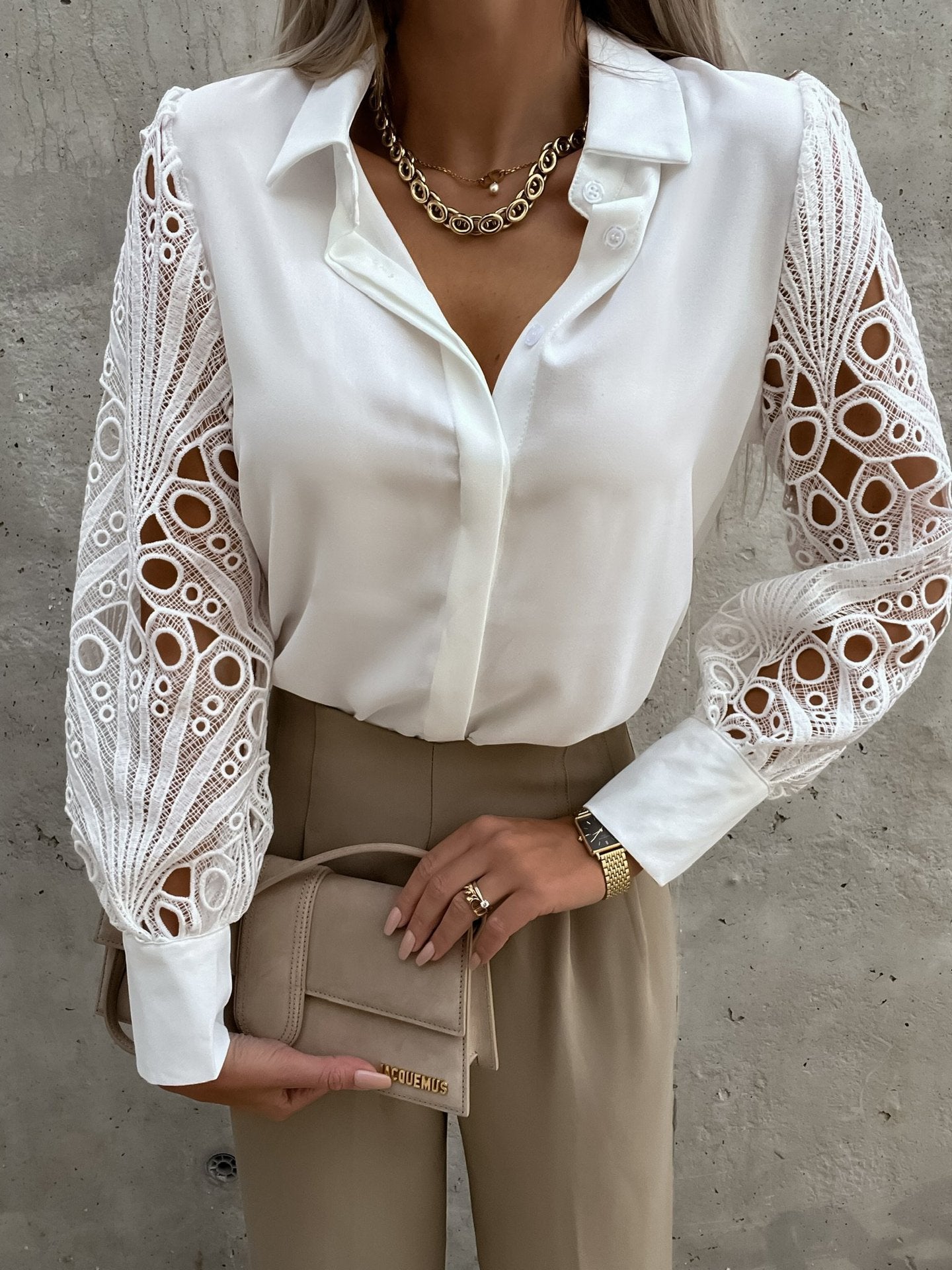 Beautifully Finished Blouse in a Timeless Design