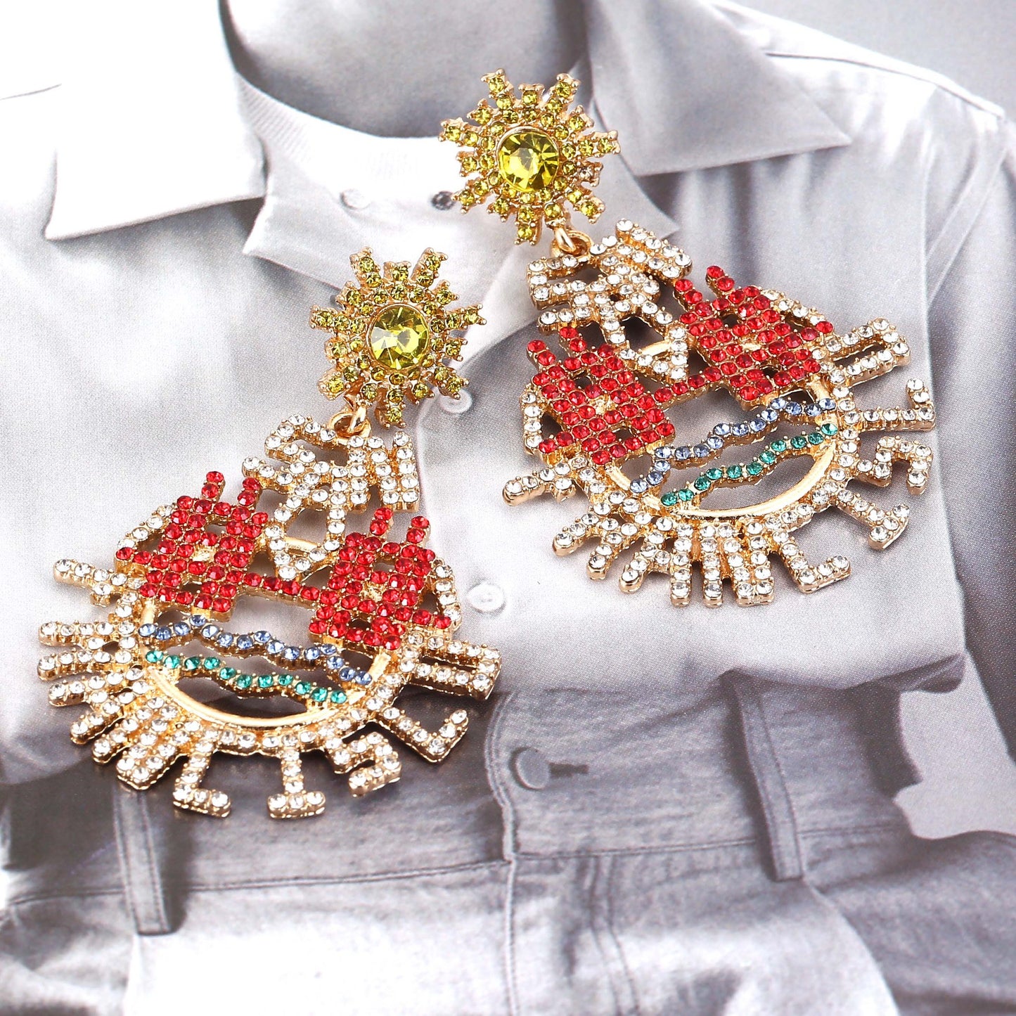 Kaunis Korvarengas ainutlaatuisella tyylillä