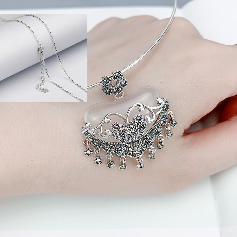 Hurmaava Hopea Kaulakoru jokaiseen tilaisuuteen