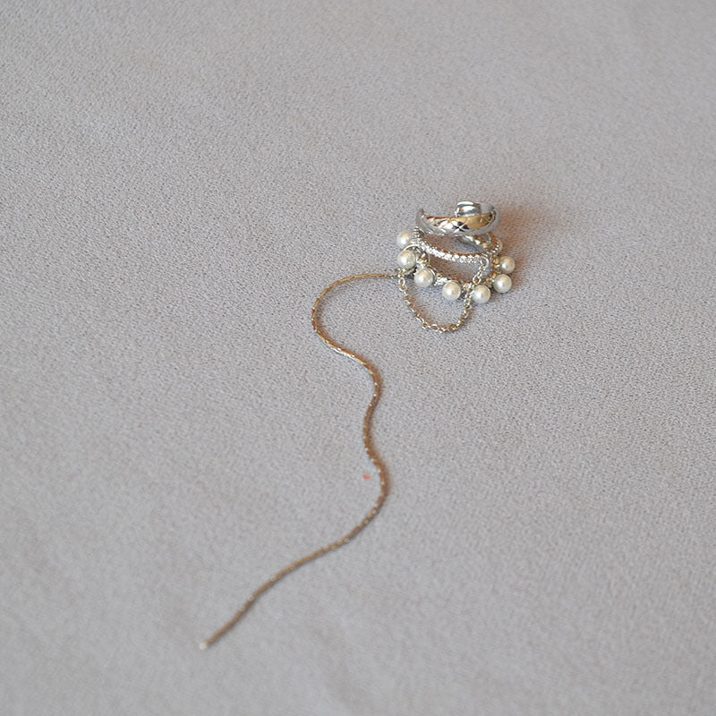 Käsintehty vintage Helmi Korvarengas