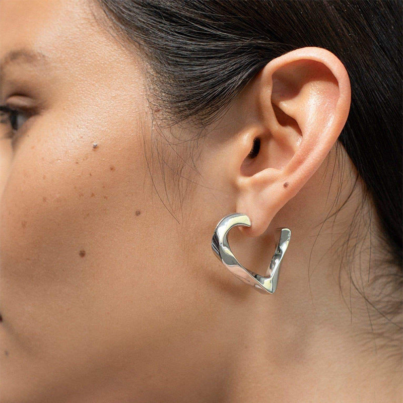 Käsintehty vintage Kulta Korvarengas