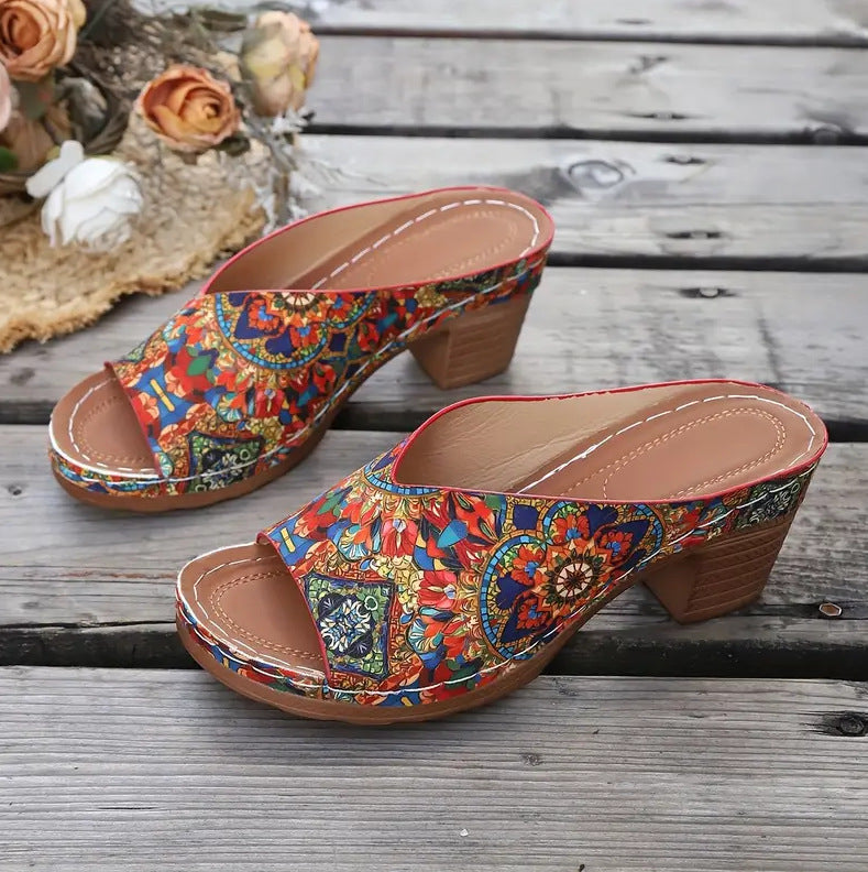 Tyylikkäät Ortopediset Sandaalit Ainutlaatuisella Muotoilulla