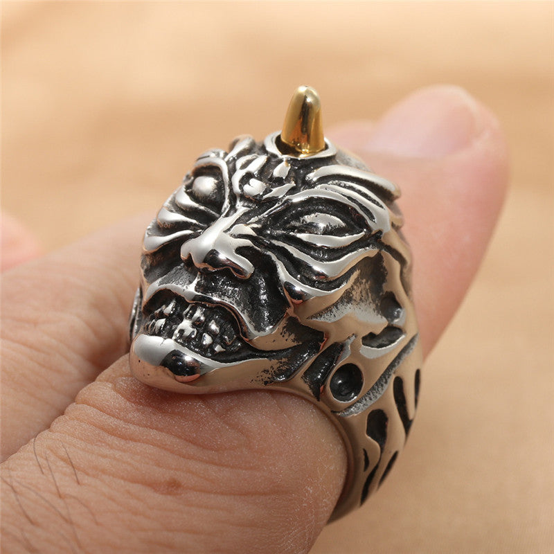 Käsintehty vintage Kulta Sormus