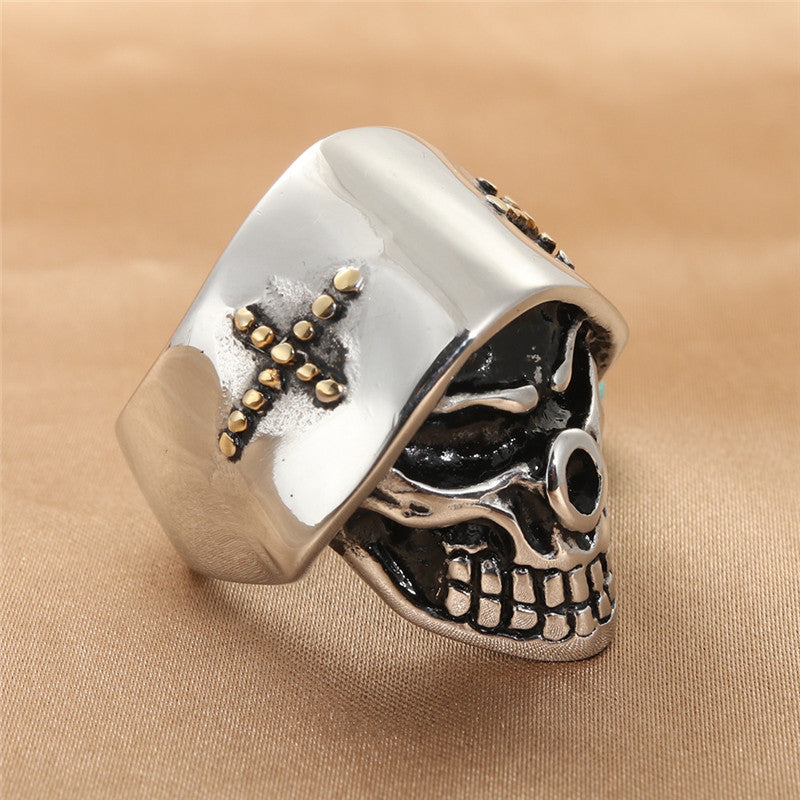 Käsintehty vintage Kulta Sormus