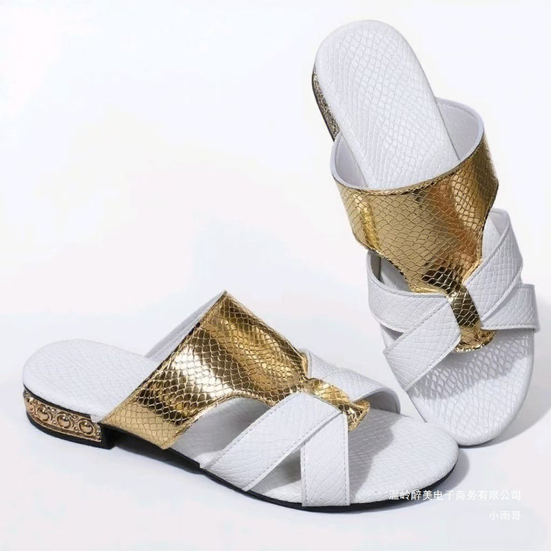 Tyylikkäät Ortopediset Sandaalit Ainutlaatuisella Muotoilulla