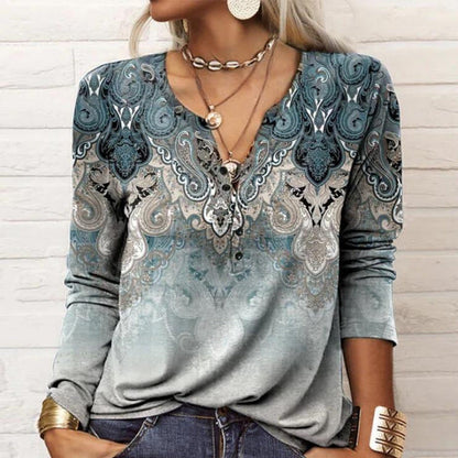 Classic Vintage Blouse with a Flattering Fit