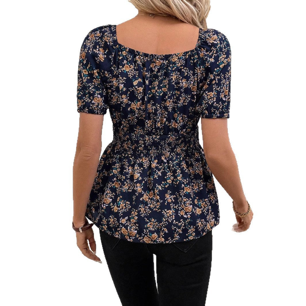 Classic Vintage Blouse with a Flattering Fit