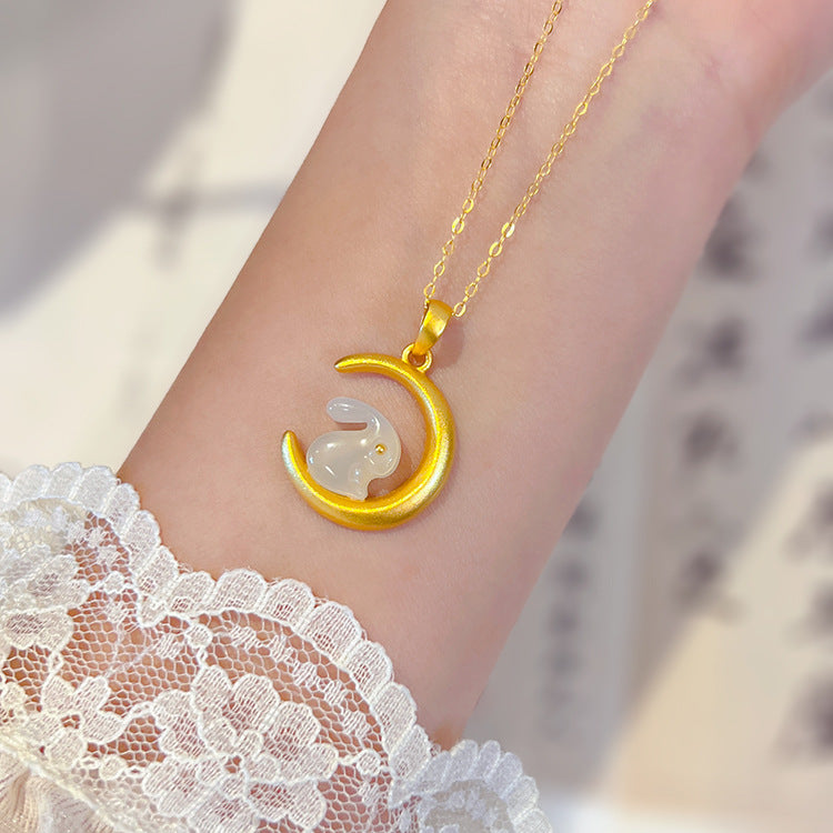 Herkkä käsityö Hopea Kaulakoru