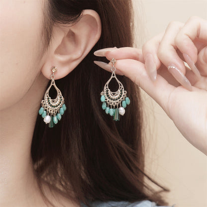 Käsintehty vintage Korvarengas