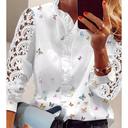 Vintage Inspired Blouse with a Contemporary Edge
