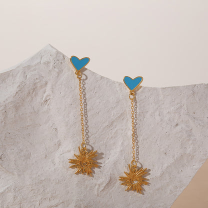 Käsintehty vintage Kulta Korvarengas