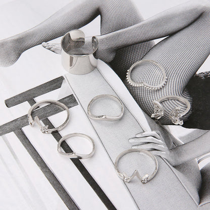 Käsintehty vintage Hopea Korusetti