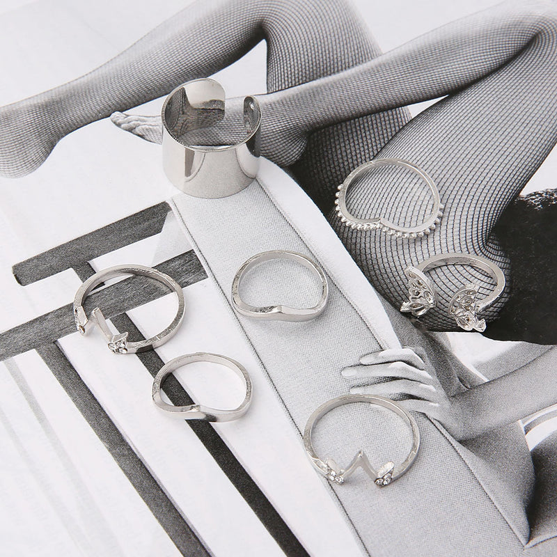 Käsintehty vintage Hopea Korusetti