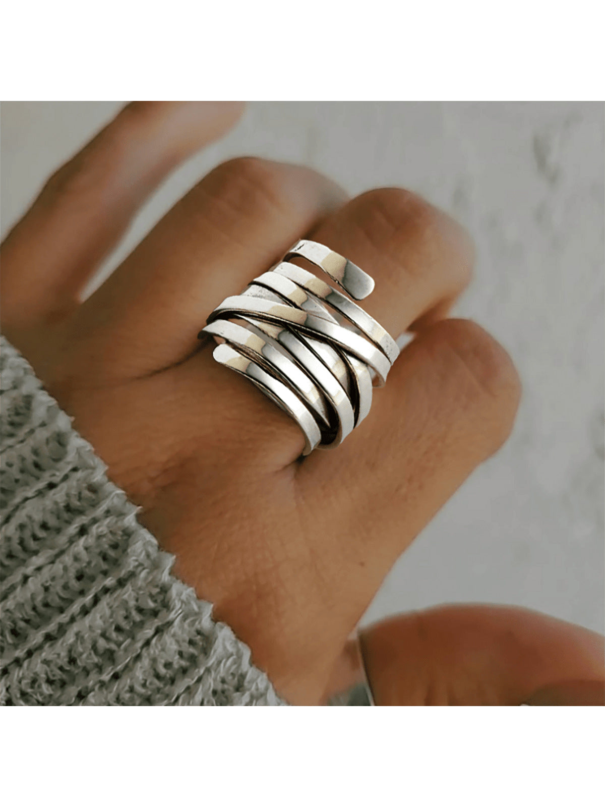 Käsintehty vintage Sormus