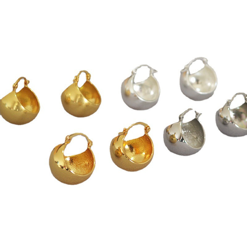 Käsintehty vintage Kulta Korvarengas