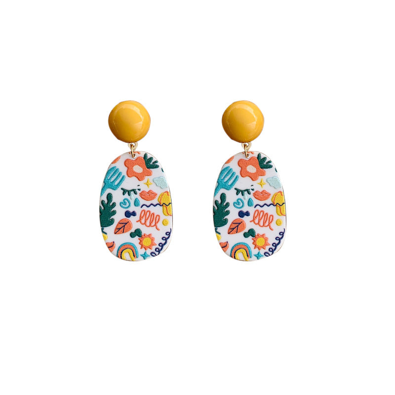 Käsintehty vintage Korvarengas