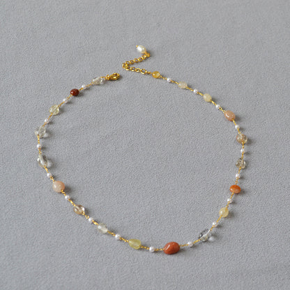 Herkkä käsityö Helmi Kaulakoru