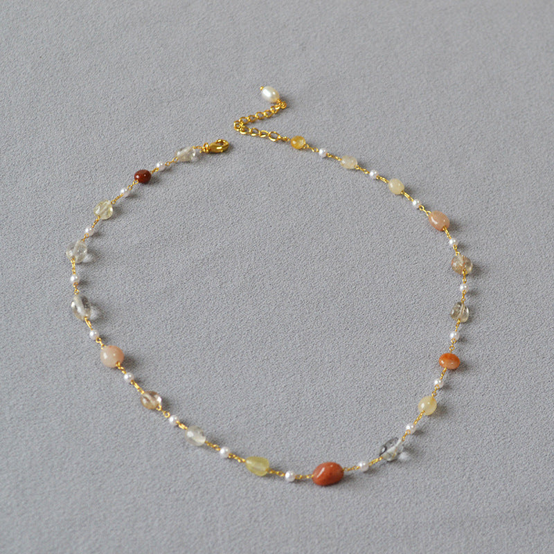 Herkkä käsityö Helmi Kaulakoru