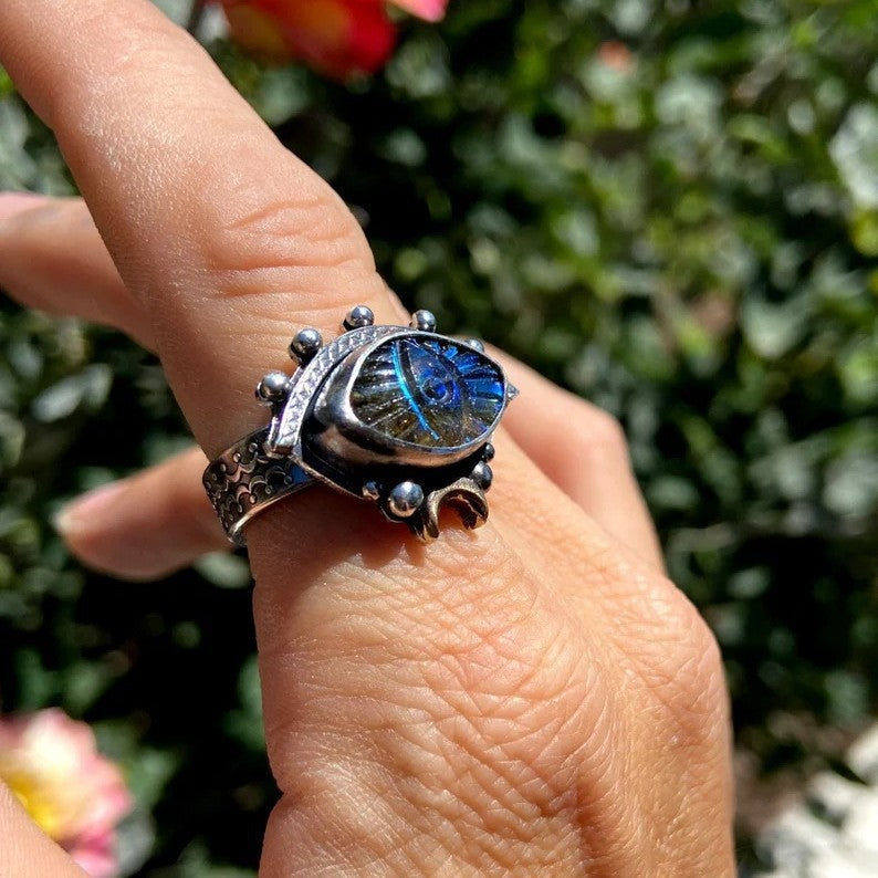 Käsintehty vintage Sormus