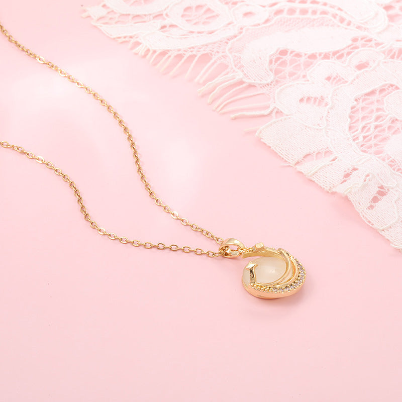 Käsintehty vintage Kulta Kaulakoru