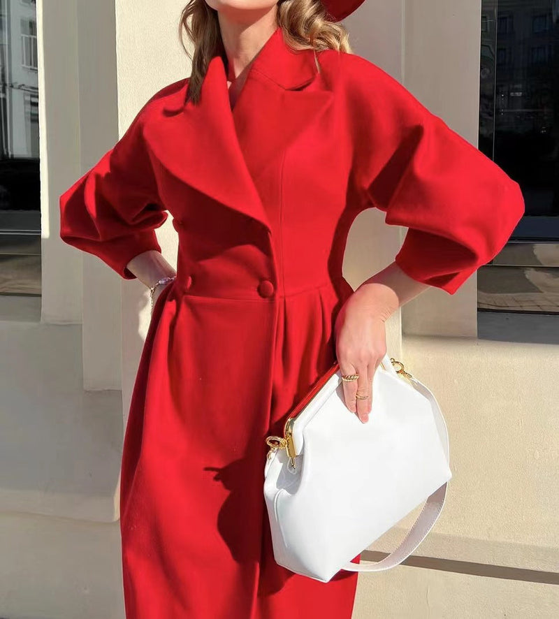 A Vintage Style Coat with Delicate Timeless Details