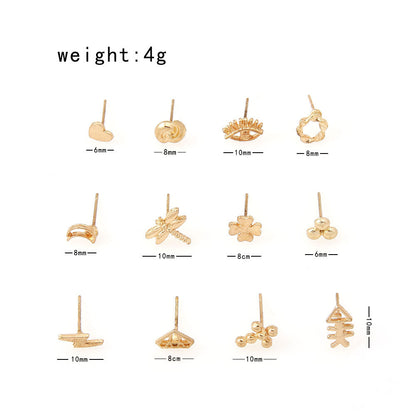 Käsintehty vintage Kulta Korvarengas