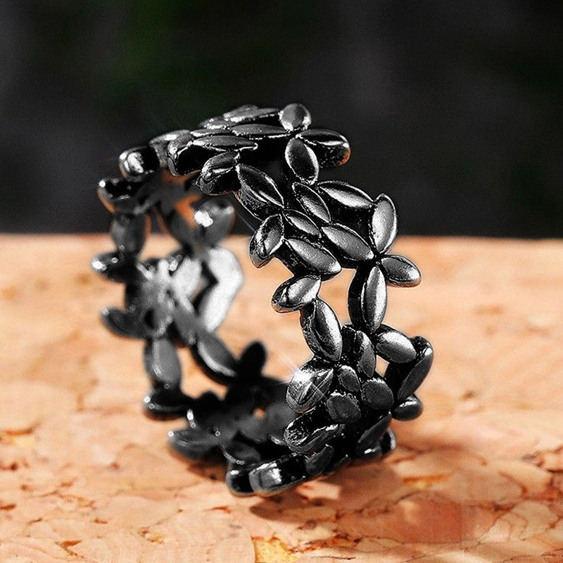 Herkkä käsityö Hopea Sormus