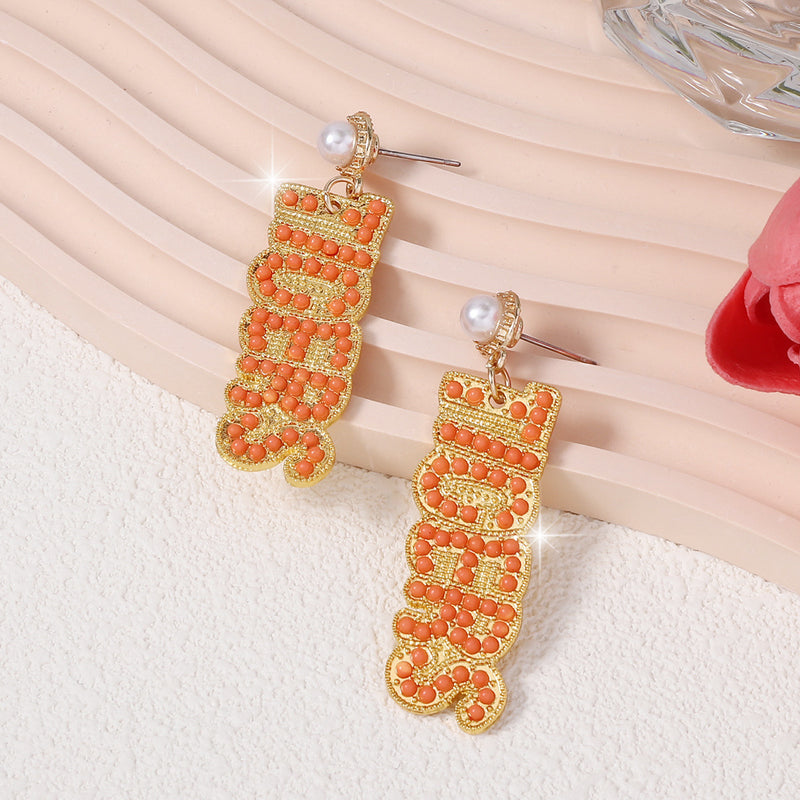 Käsintehty vintage Helmi Korvarengas