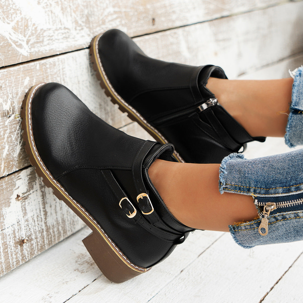 Graceful Orthopedic Boots for Modern Look