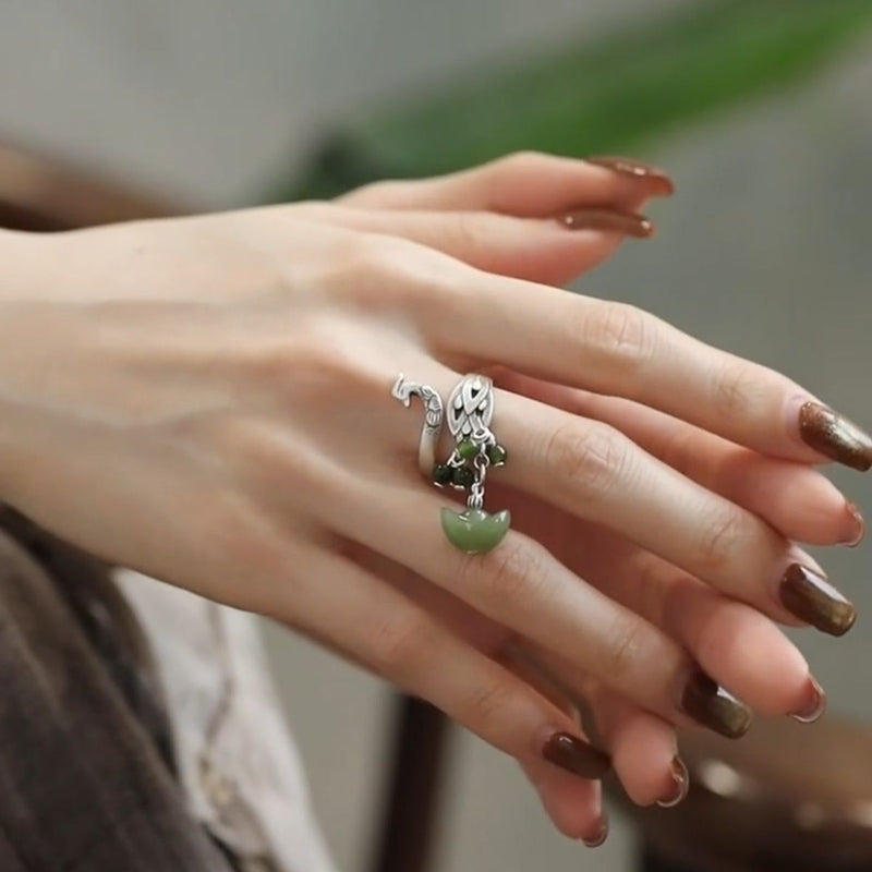 Käsintehty vintage Sormus