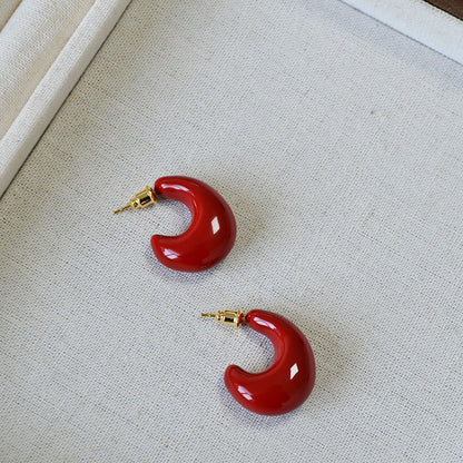 Herkkä käsityö Hopea Korvarengas