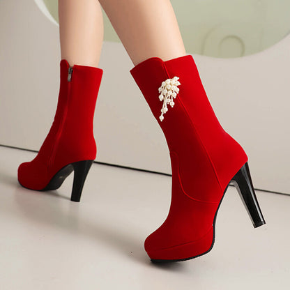 Tyylikkäät Ortopediset Saappaat Ainutlaatuisella Muotoilulla