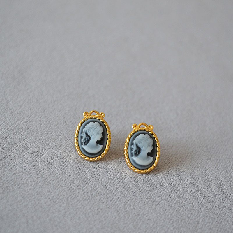 Käsintehty vintage Kulta Korvarengas