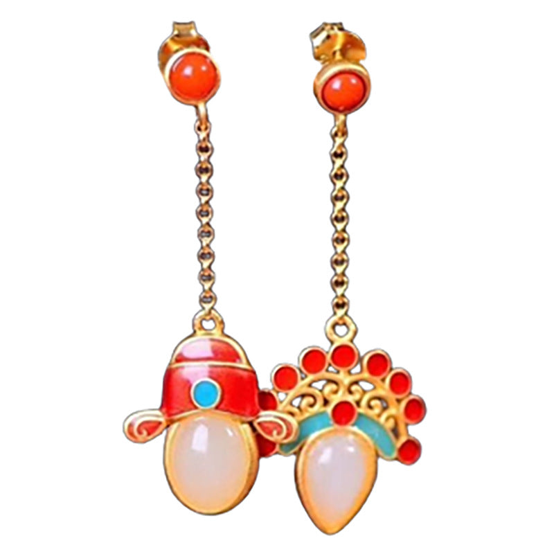 Herkkä käsityö Hopea Korvarengas