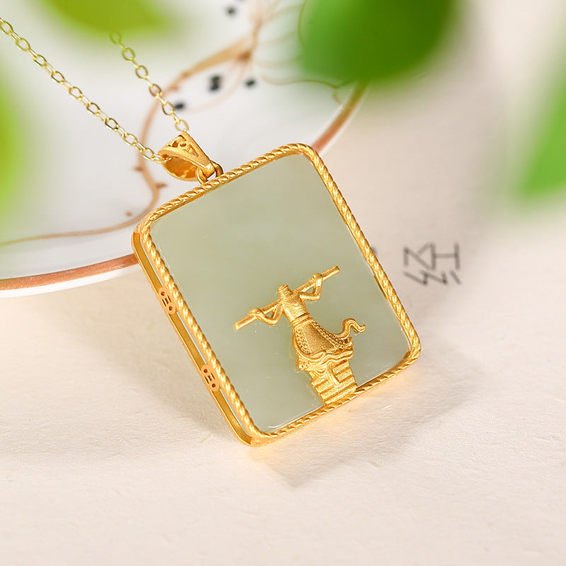 Kaunis Kulta Riipus ainutlaatuisella tyylillä