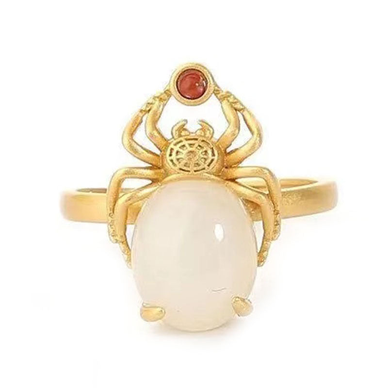 Käsintehty vintage Hopea Sormus