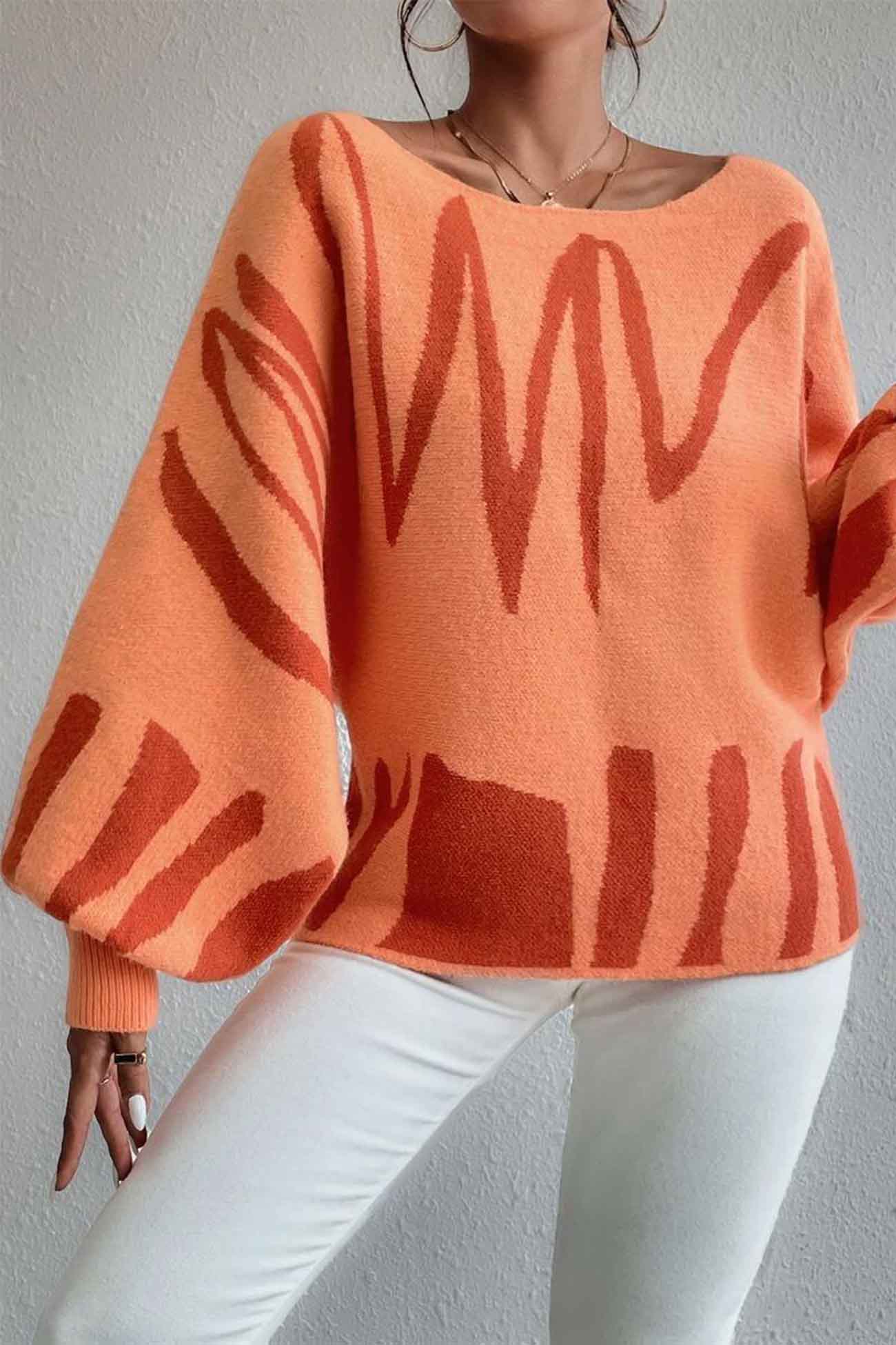 A Vintage Style Sweater with Delicate Timeless Details