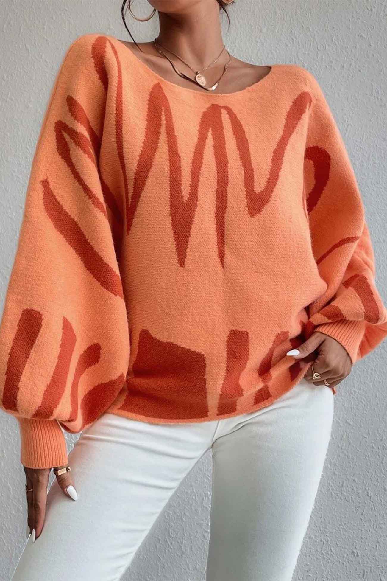 A Vintage Style Sweater with Delicate Timeless Details