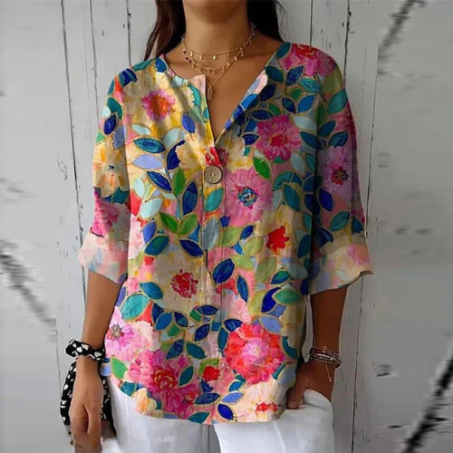 Vintage Inspired Blouse with a Contemporary Edge