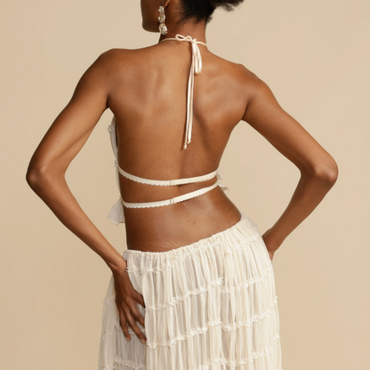 A Vintage Style Top with Delicate Timeless Details
