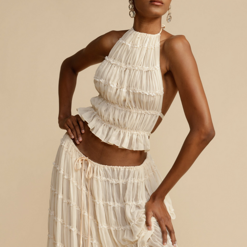 Gracefully Styled Top for Any Occasion