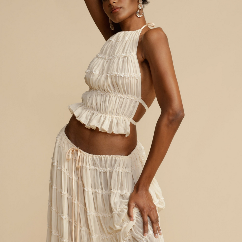 Gracefully Styled Top for Any Occasion