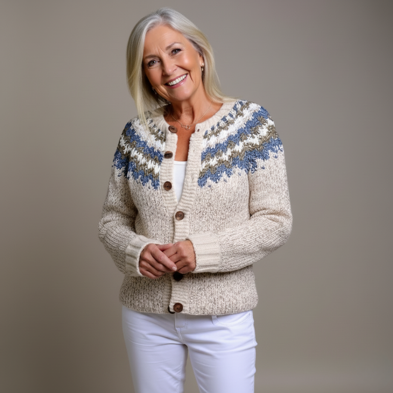 Beautifully Balanced Cardigan with Timeless Character