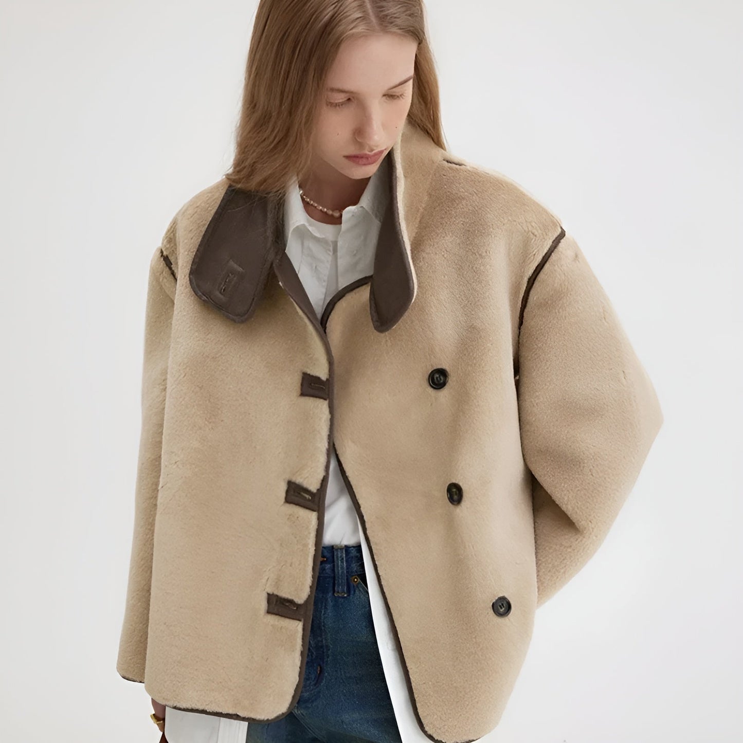 A Vintage Style Jacket with Delicate Timeless Details