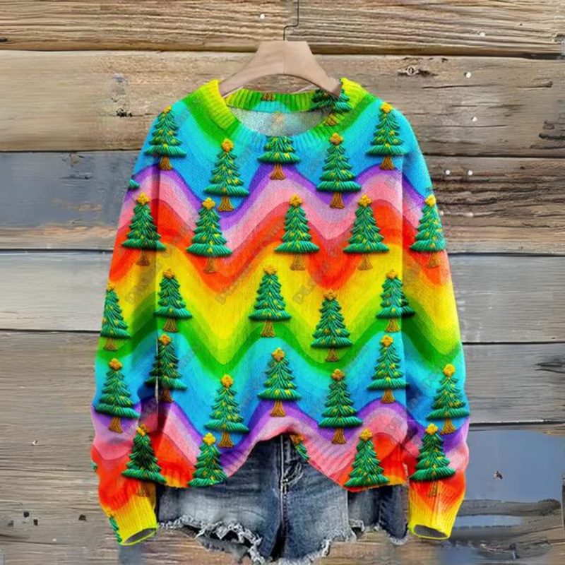 Well Tailored Sweater with a Graceful Silhouette