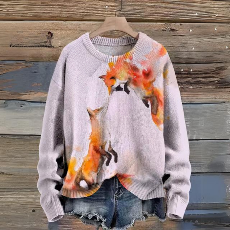 Well Tailored Sweater with a Graceful Silhouette